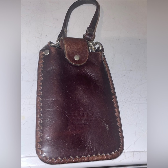 Leather Mini Coin Orr Credit Card  Bag  Made In Colombia - Picture 2 of 6